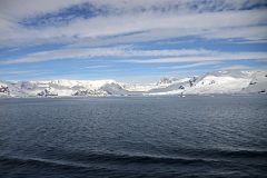 01E Sailing By Neko Harbour With Mount Theodore And Bagshawe Glacier On The Way To Almirante Brown Station From Quark Expeditions Antarctica Cruise Ship